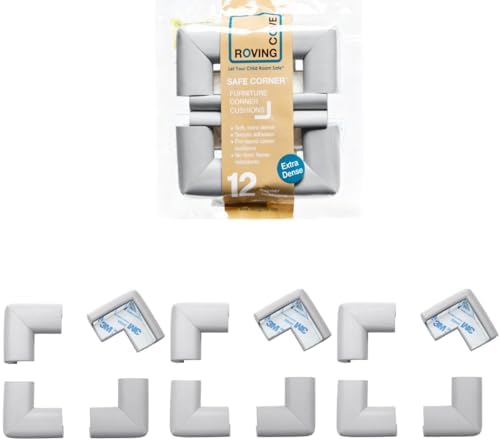 Roving Cove Baby Proof Corner Protector, 12 Large Corners by RovingCove