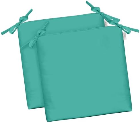 RSH DECOR Sunbrella Foam Chair Cushions Set of 2 | 22x22x3 | All-Weather Square by RSHDECOR