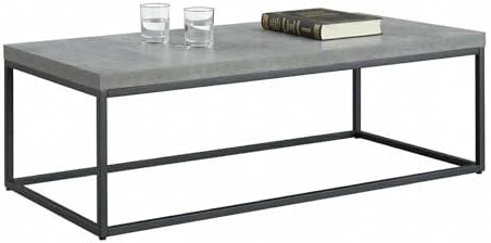 CENSI 47-Inch Grey Marble Accent Coffee Table/Center Table - Image 5