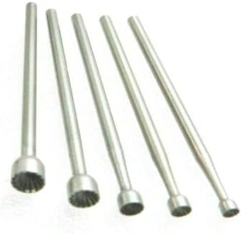 JTS Wire Rounding Bur Set of 6 Sizes Wire Rounder for 22-12 Gauge Wires Swiss Made
