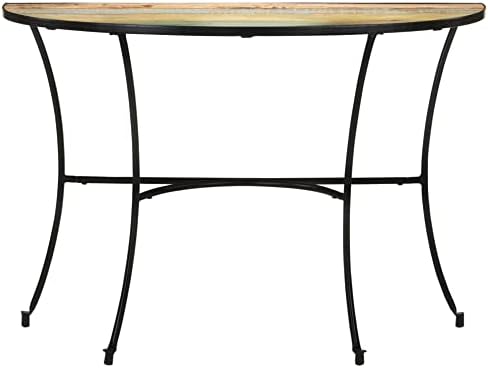 Casafoyer Side Table 43.3"x15.7"x30.3" Solid Reclaimed Wood - Image 2