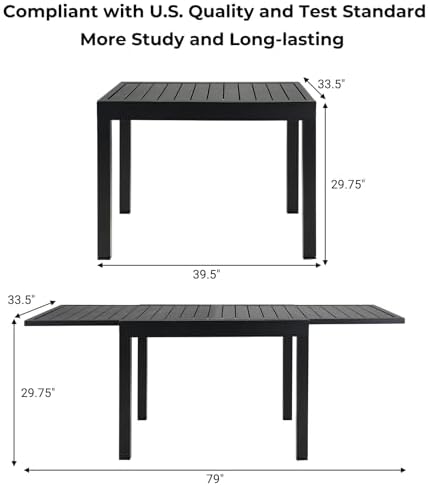 Grand patio 7-Piece Outdoor Dining Set - Image 5