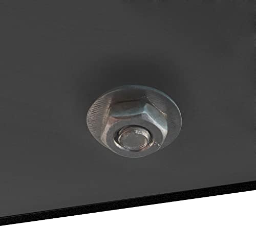 Rectangle Glass Coffee Table for Living Room, All Black - Image 6