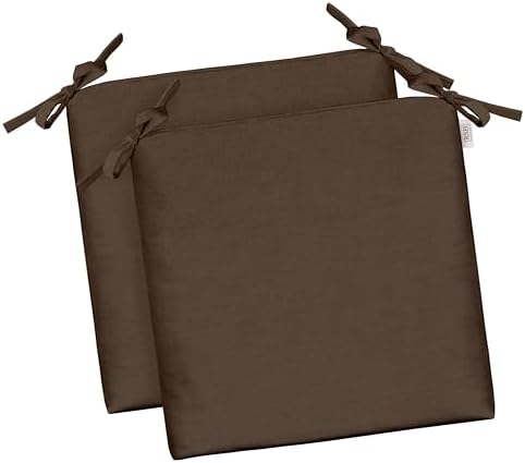 RSH DECOR: Sunbrella Foam Chair Cushions Set of 2 | 17" x 16" x 2" | by RSHDECOR