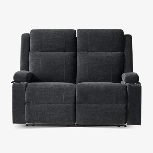 55" RV Loveseat Recliner – Space-Saving Double Reclining RV Sofa, Compact - Image 3