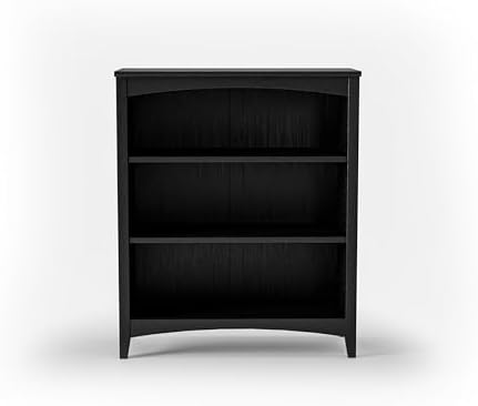 Camaflexi Shaker Style 3 Shelf Bookcase/Solid Wood / 36" High/Adjustable - Image 2