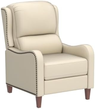 HULALA HOME Genuine Leather Recliner Chair - Image 4
