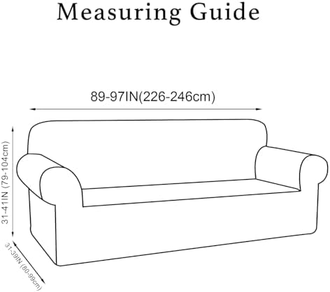 Turquoize Velvet Couch Covers Stretch Oversized Sofa Cover - Image 6