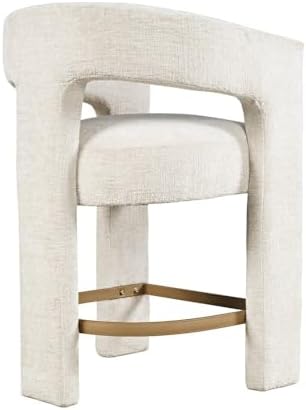 Jofran Gwen Natural Upholstered Counter Stool - Image 5