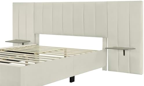 Queen Size Upholstered Bed Frame - Image 7