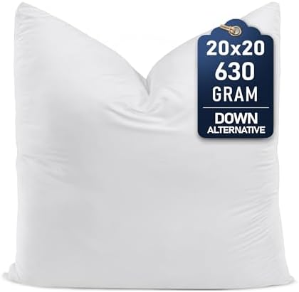 Utopia Bedding Throw Pillows, 20x20 Pillow Inserts by UTOPIABEDDING