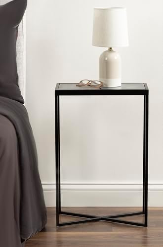 Kate and Laurel Jaspur Modern Slim Side Table, Decorative Glam Narrow End Table - Image 4