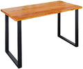 PIPE DECOR Sunset Cedar Solid Wood Rustic 48” Desk Kit by PipeD%C3%A9cor