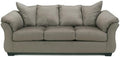 Signature Design by Ashley Darcy Microfiber 3-Seat Sofa Couch, Cobblestone by Unknown