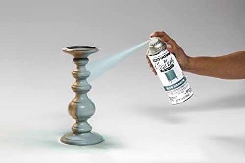 Rust-Oleum Chalked All-in-One Ultra Matte Harbor Blue Spray Paint - Image 5