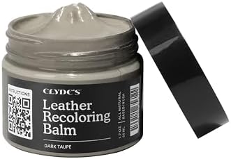 Clyde's™ Leather Company Leather Recoloring Balm – Color Restore & Scratch by ClydesLeatherCompany
