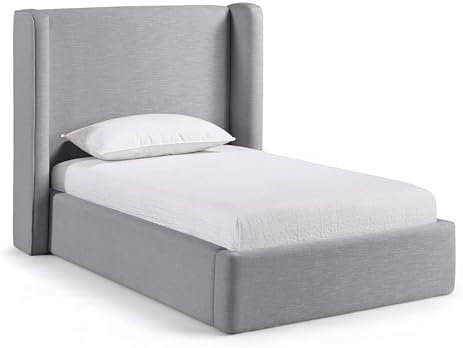 Meridian Furniture B1282Grey-T Kendall Collection Modern | Contemporary Twin Bed by Unknown