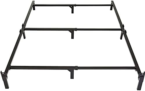 Amazon Basics Metal Bed Frame, 9-Leg Support Base by AmazonBasics