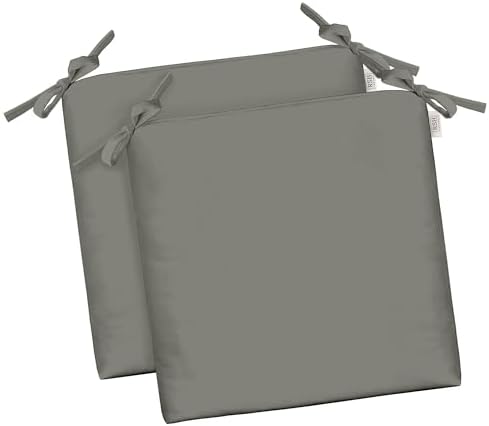 RSH DECOR: Sunbrella Foam Chair Cushions Set of 2 | 15" x 14" x 2" | by RSHDECOR