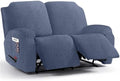 4 Pieces Stretch Recliner Loveseat Covers by Jcones