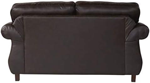 Leinster Faux Leather Loveseat - Image 5