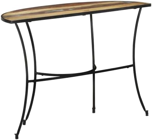 Solid Reclaimed Wood Side Table - Image 5