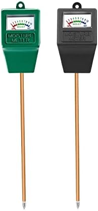 Soil Moisture Meter, 2 Pack Plant Hygrometer Moisture Sensor Plant Water Monitor by Hathdia