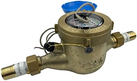 DAE MJ-50c NTEP, NSF61 Non Lead Potable Water Meter, 1/2" NPT Couplings by DAEControls