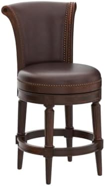 Maven Lane Pullman Counter Stool, Dark Brown Solid Frame - Image 5