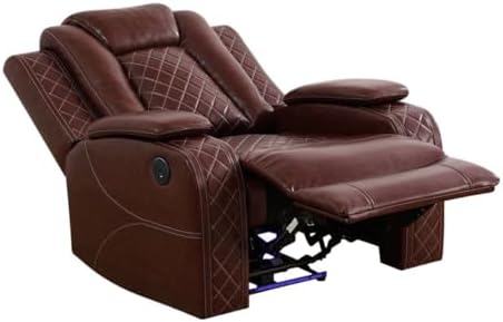 Electric Power Recliner Chair Living Room Furniture, Comfy Wide Lazy Home - Image 4