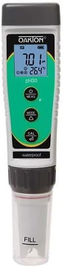 Oakton WD-35634-30, pHTestr 30 Waterproof pH Meter by Oakton