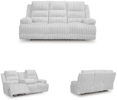 Signature Design by Ashley Power Reclining Sofa - Image 7