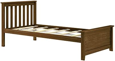 Plank+Beam Solid Wood Twin Bed Frame, Platform Bed - Image 4