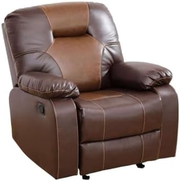 Manual Breathing Leather Reclining Sofa, Leather Recliner Couch, Comfortable - Image 4