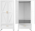 COFaR Metal Armoire Wardrobe Closet by COFAR
