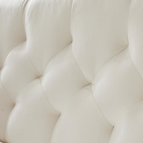 hansones 55-Inch Modern Velvet Loveseat Sofa - Image 4