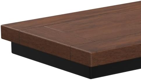 SIMPLIHOME Skyler 18" Wide Solid Wood C-Side End Table in Dark Cognac Brown - Image 6