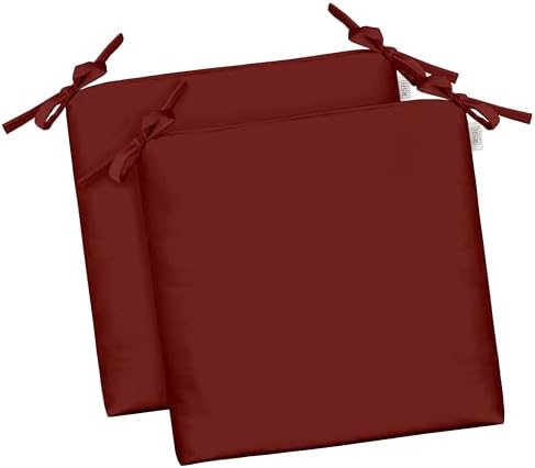 RSH DECOR: Sunbrella Foam Chair Cushions Set of 2 | 18" x 17" x 2" | by RSHDECOR