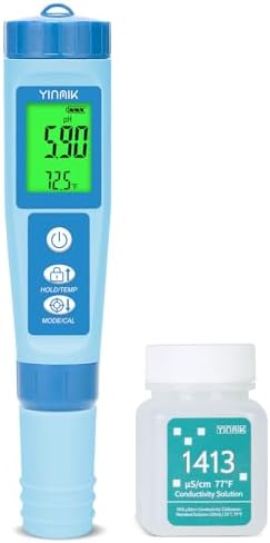 YINMIK Water pH Meter, Digital 4 in 1 pH Temp EC TDS Meter by YINMIKWaterTester
