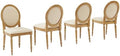 Crosley Furniture Daphne Upholstered Cane-Back Dining Chairs by CrosleyFurniture