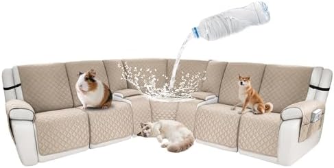 Waterproof Sectional Reclining Couch Covers L Shaped Recliner Sectional Sofa by ROFASVCO