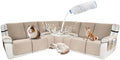 Waterproof Sectional Reclining Couch Covers L Shaped Recliner Sectional Sofa by ROFASVCO