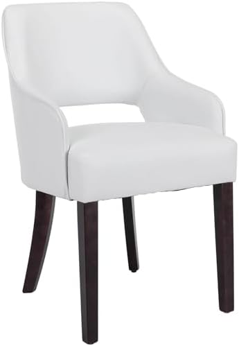 Faux Leather Upholstered Dining Chairs Set of 6 - Image 4