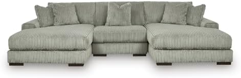 Signature Design by Ashley Double Chaise Sectional Sofa, 139 in by Unknown