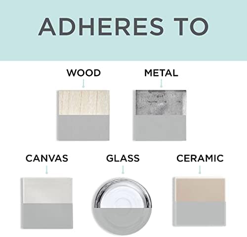 Rust-Oleum Aged Gray Chalked All-in-One Ultra Matte Paint | One Coat Coverage | - Image 5