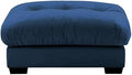 Blue Ottoman for Modular Sectional Sofa, Single Sofa, Ottoman Seat for by Wunlerlant