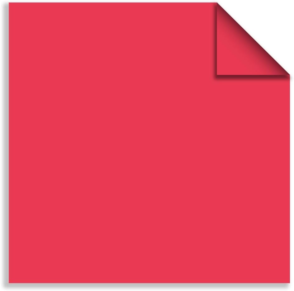 Square Origami Paper 6x6 Double Sided 50 Sheets 50 Colors 70GSM Origami Kit Japanese Chiyo Easy Fold Arts Crafts DIY Handwork Beginner Solid Color