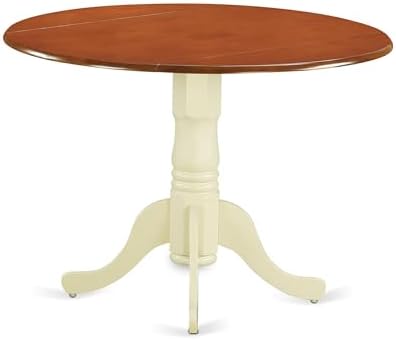 East West Furniture DLT-BMK-TP Dublin Modern Kitchen Table - Image 3