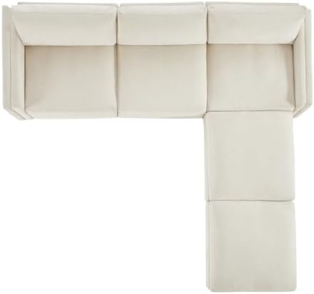 CHITA 118” Super Large Sectional Modular Sofa, Down Filled, 5 Seat - Image 3