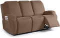 TAOCOCO Recliner Sofa Slipcover, 3 Pieces Polyester Fabric Stretch Sofa Covers by TAOCOCO